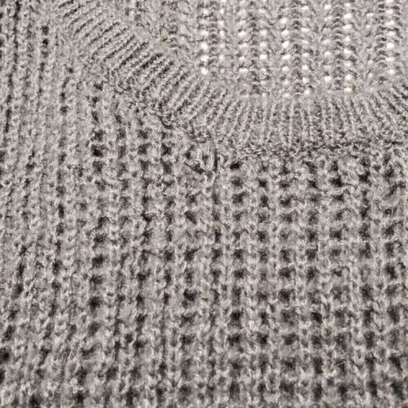 Gap Open Knit Scoop Neck Pullover Tunic Sweater Olive Green Small - Picture 10 of 11